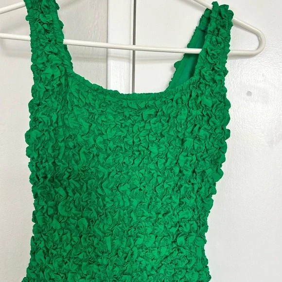 Xxs/Xs Anthropologie green dress - Picture 3 of 7